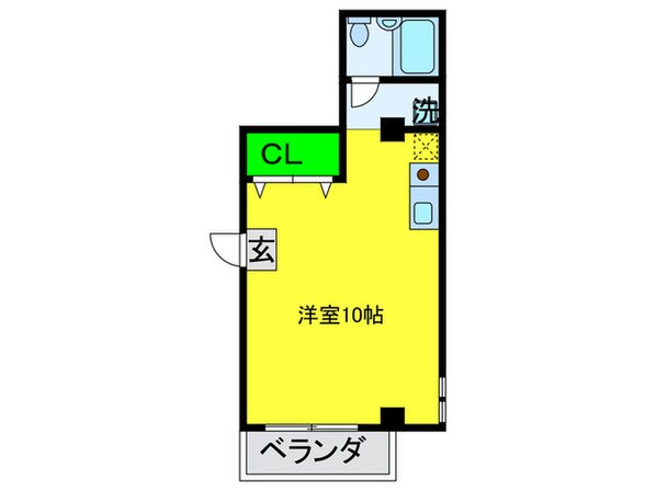 Room　６の物件間取画像